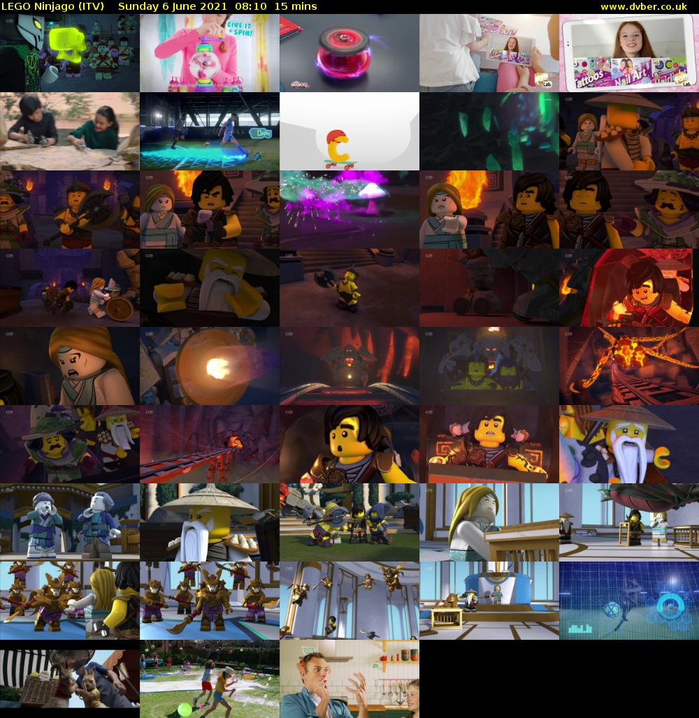 LEGO Ninjago (ITV) Sunday 6 June 2021 08:10 - 08:25