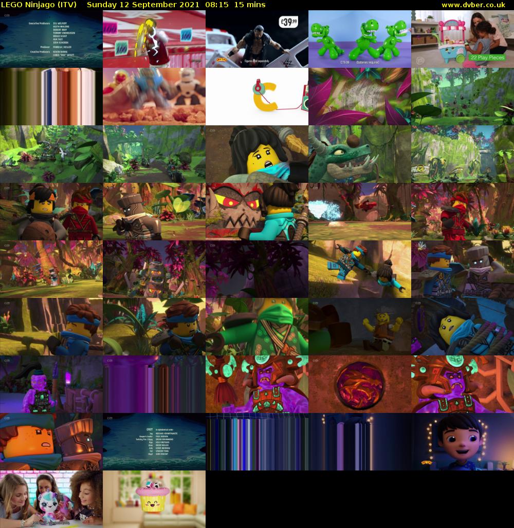 LEGO Ninjago (ITV) Sunday 12 September 2021 08:15 - 08:30