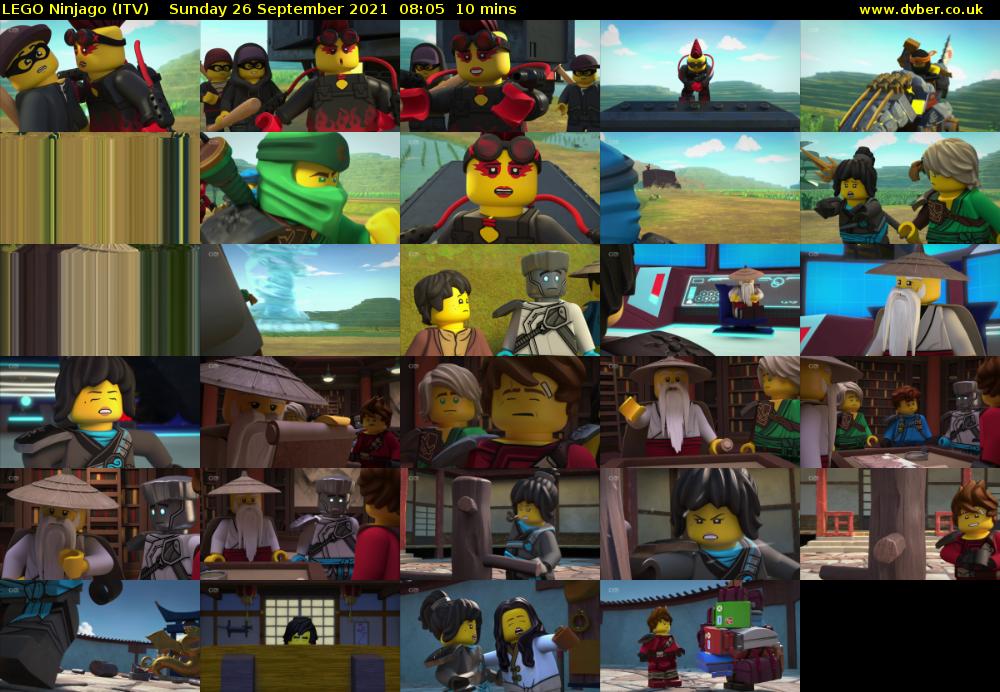LEGO Ninjago (ITV) Sunday 26 September 2021 08:05 - 08:15