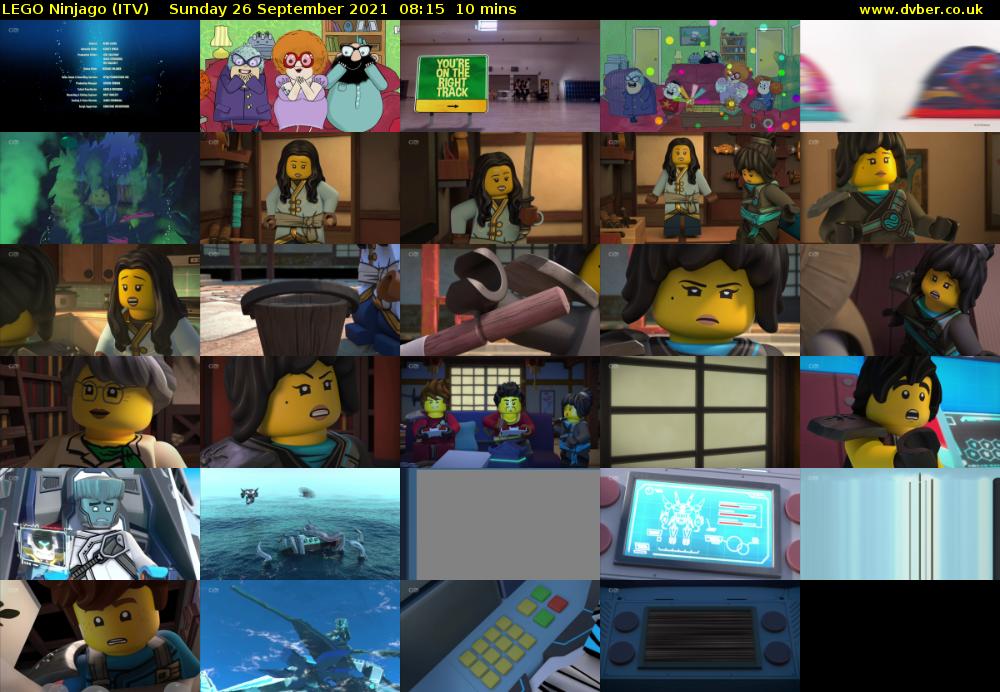 LEGO Ninjago (ITV) Sunday 26 September 2021 08:15 - 08:25