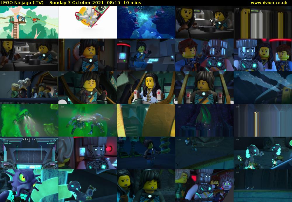 LEGO Ninjago (ITV) Sunday 3 October 2021 08:15 - 08:25