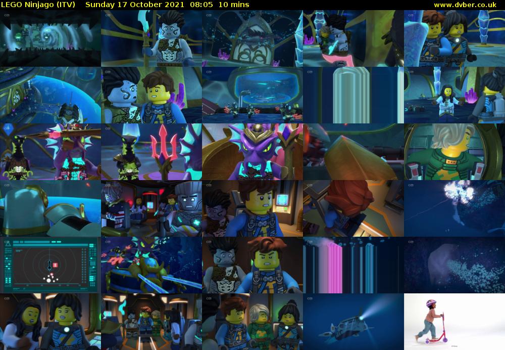 LEGO Ninjago (ITV) Sunday 17 October 2021 08:05 - 08:15