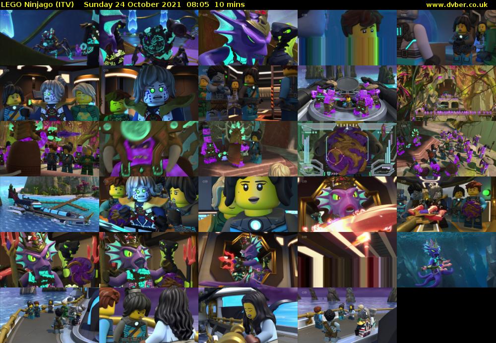LEGO Ninjago (ITV) Sunday 24 October 2021 08:05 - 08:15