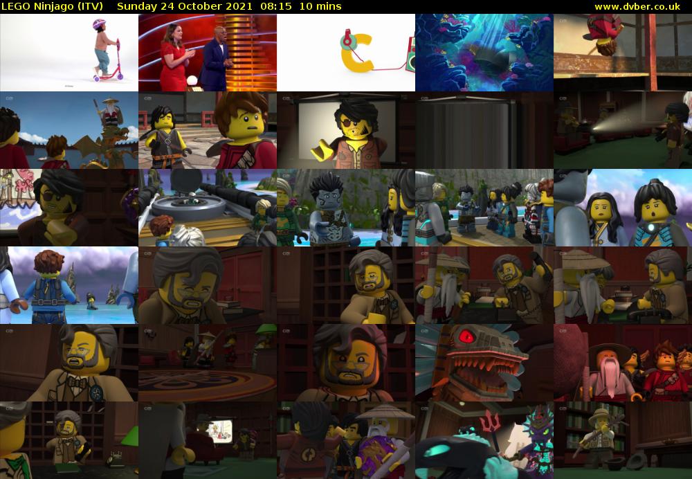 LEGO Ninjago (ITV) Sunday 24 October 2021 08:15 - 08:25