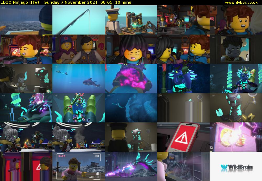 LEGO Ninjago (ITV) Sunday 7 November 2021 08:05 - 08:15