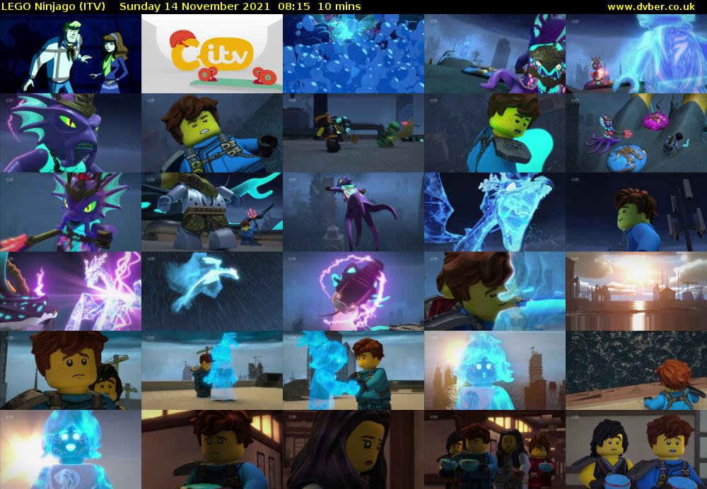 LEGO Ninjago (ITV) Sunday 14 November 2021 08:15 - 08:25