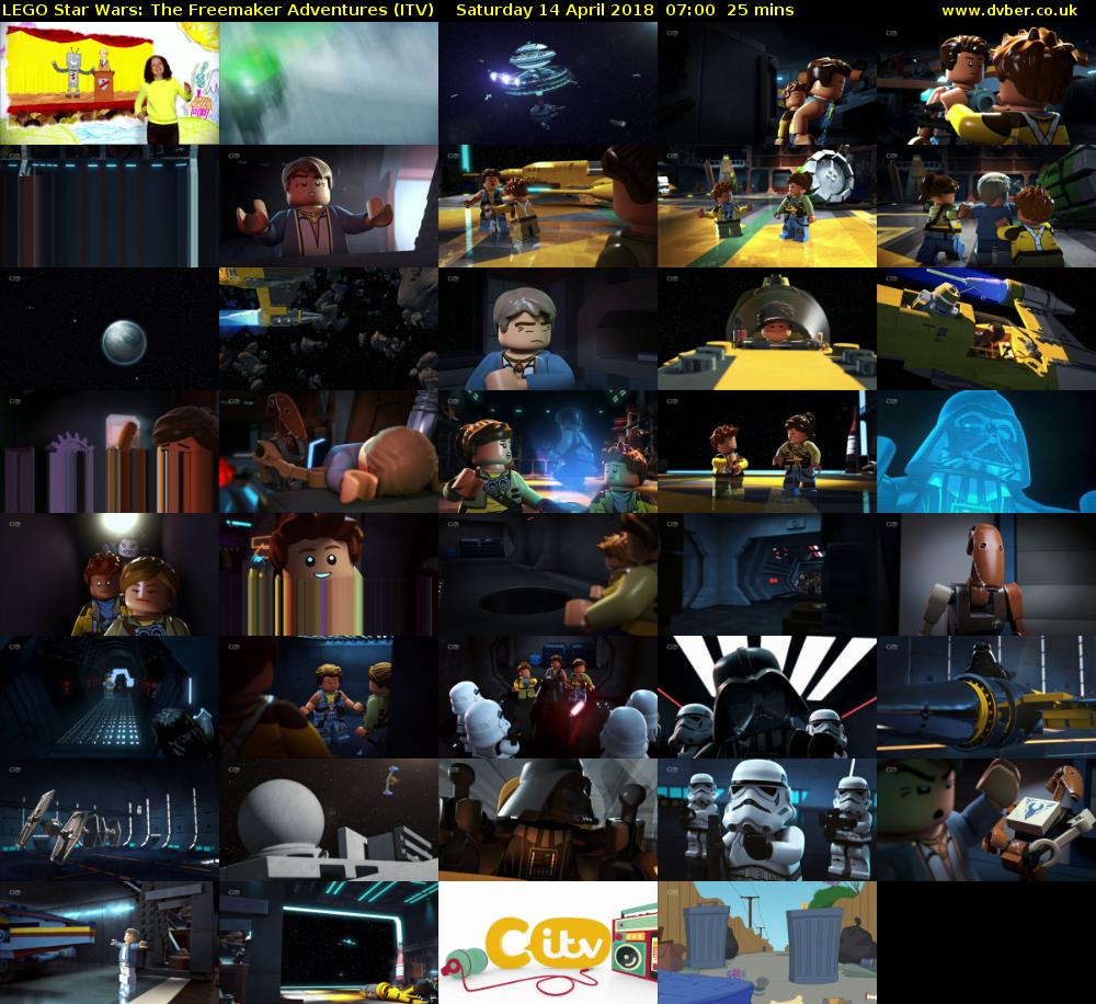 LEGO Star Wars: The Freemaker Adventures (ITV) Saturday 14 April 2018 07:00 - 07:25
