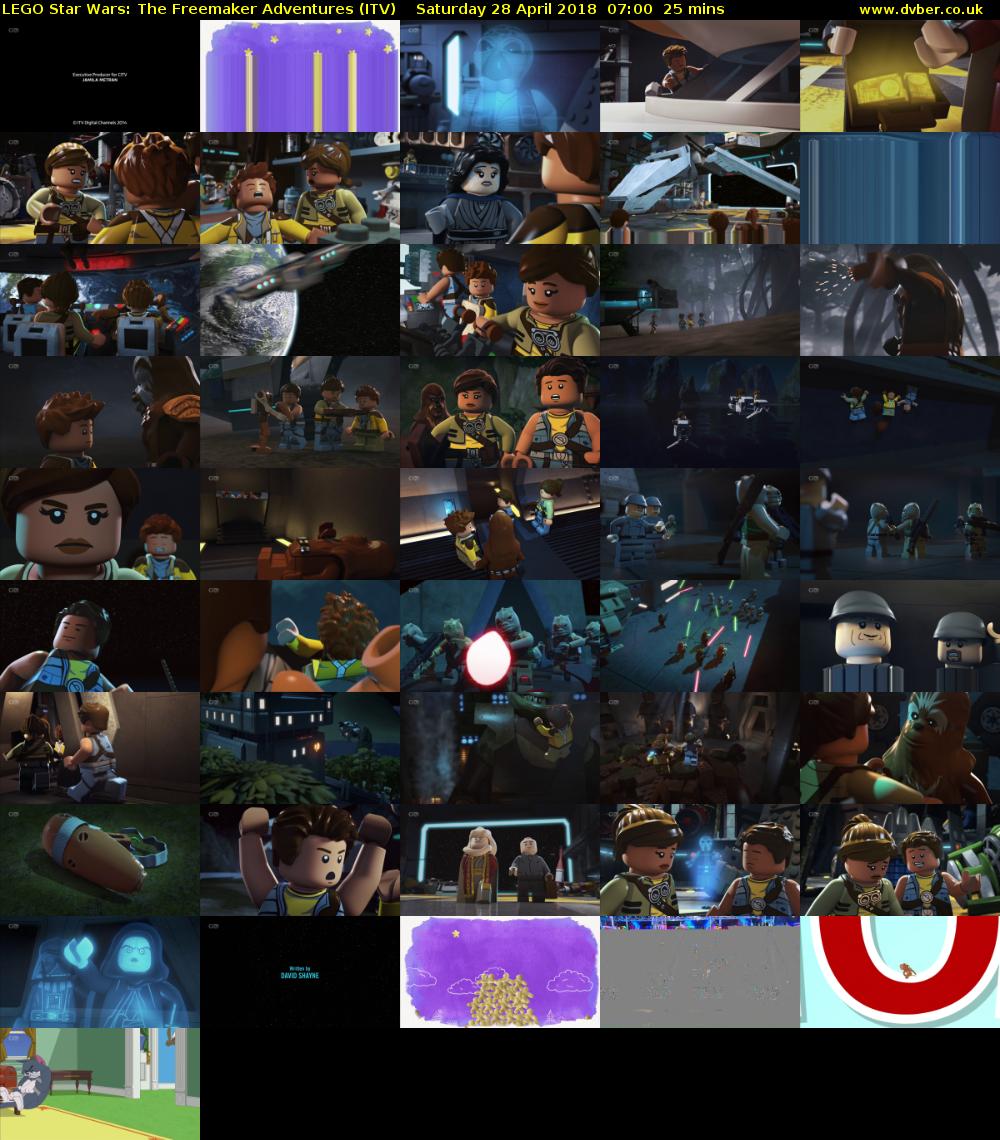 LEGO Star Wars: The Freemaker Adventures (ITV) Saturday 28 April 2018 07:00 - 07:25