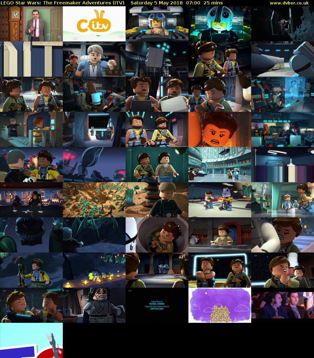 LEGO Star Wars: The Freemaker Adventures (ITV) Saturday 5 May 2018 07:00 - 07:25