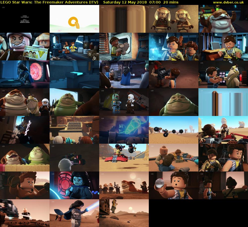 LEGO Star Wars: The Freemaker Adventures (ITV) Saturday 12 May 2018 07:00 - 07:20