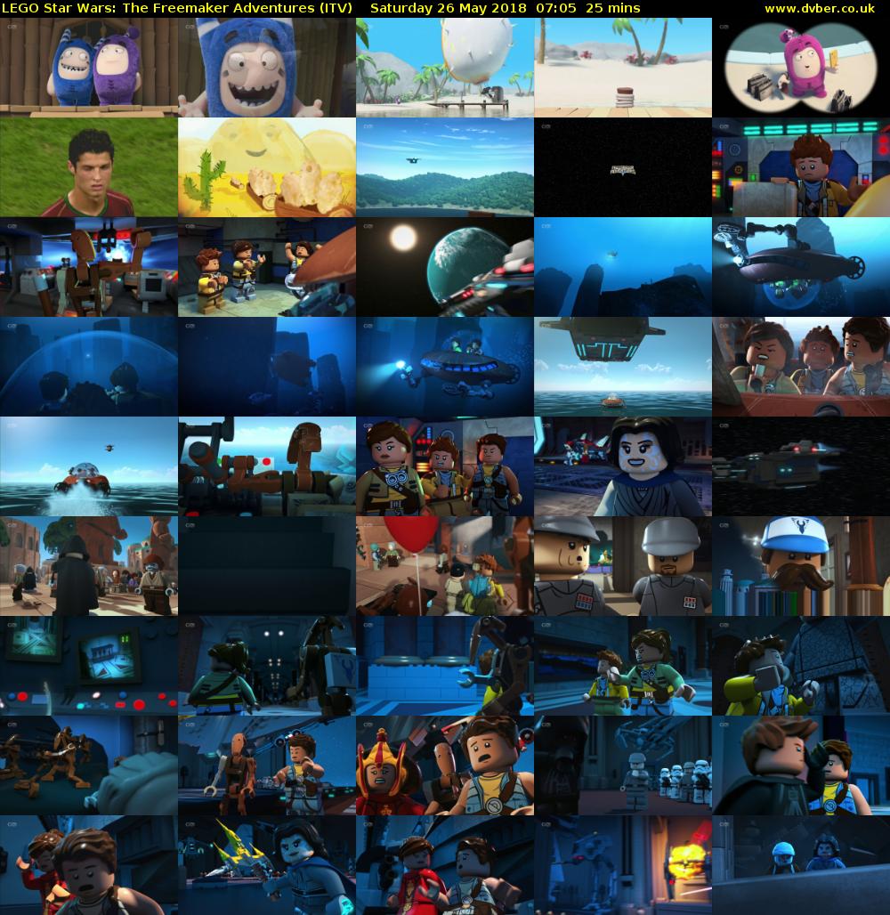 LEGO Star Wars: The Freemaker Adventures (ITV) Saturday 26 May 2018 07:05 - 07:30