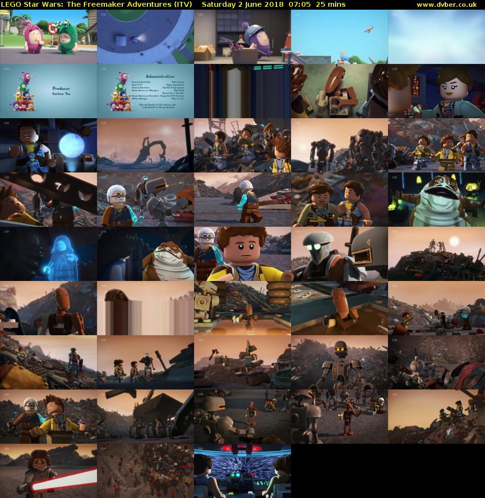 LEGO Star Wars: The Freemaker Adventures (ITV) Saturday 2 June 2018 07:05 - 07:30
