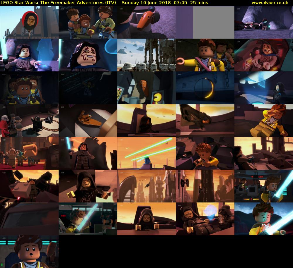 LEGO Star Wars: The Freemaker Adventures (ITV) Sunday 10 June 2018 07:05 - 07:30