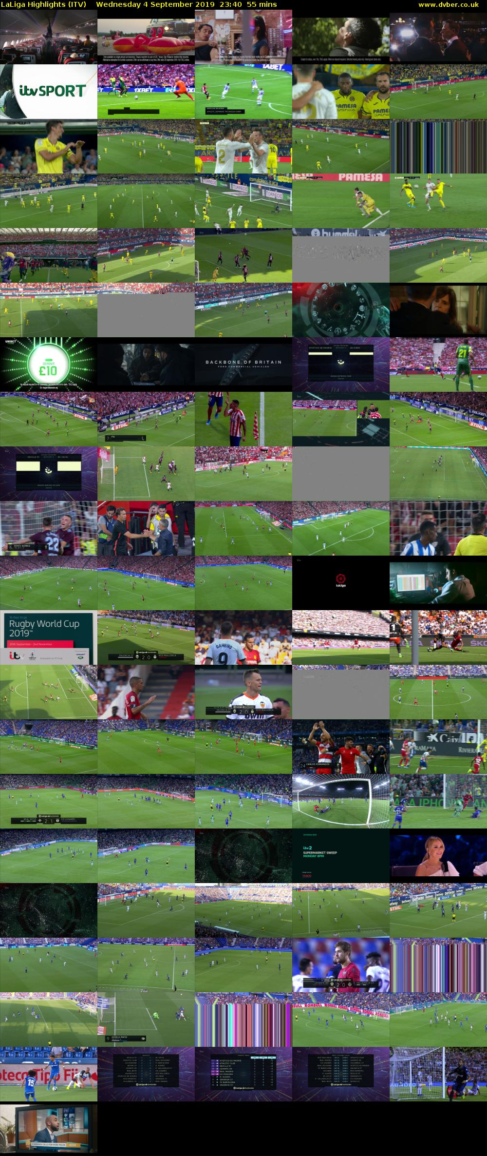 LaLiga Highlights (ITV) Wednesday 4 September 2019 23:40 - 00:35