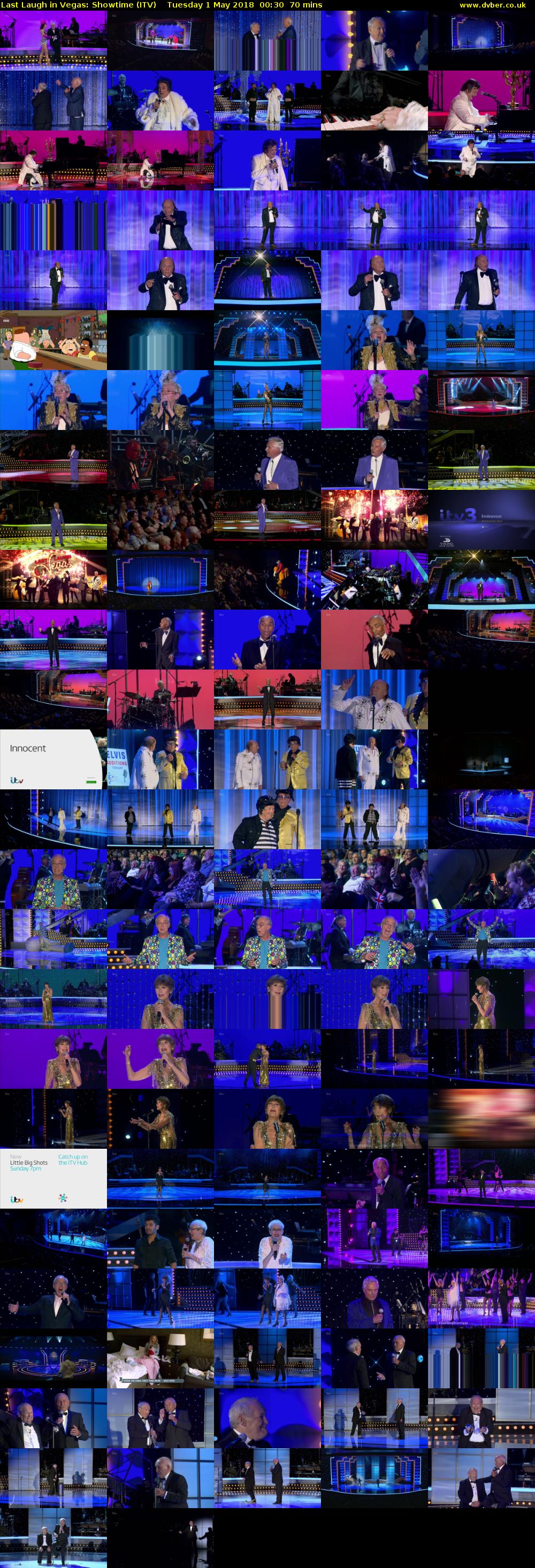Last Laugh in Vegas: Showtime (ITV) Tuesday 1 May 2018 00:30 - 01:40