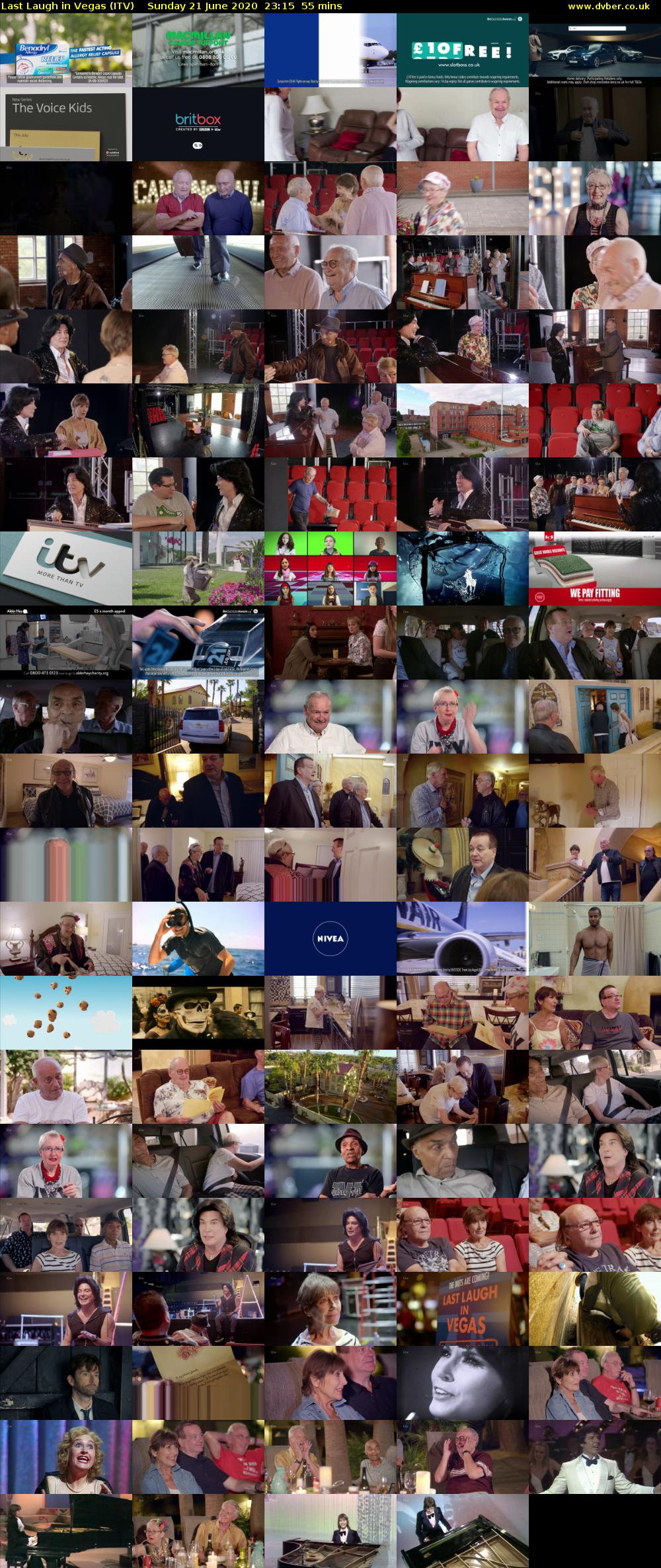 Last Laugh in Vegas (ITV) Sunday 21 June 2020 23:15 - 00:10