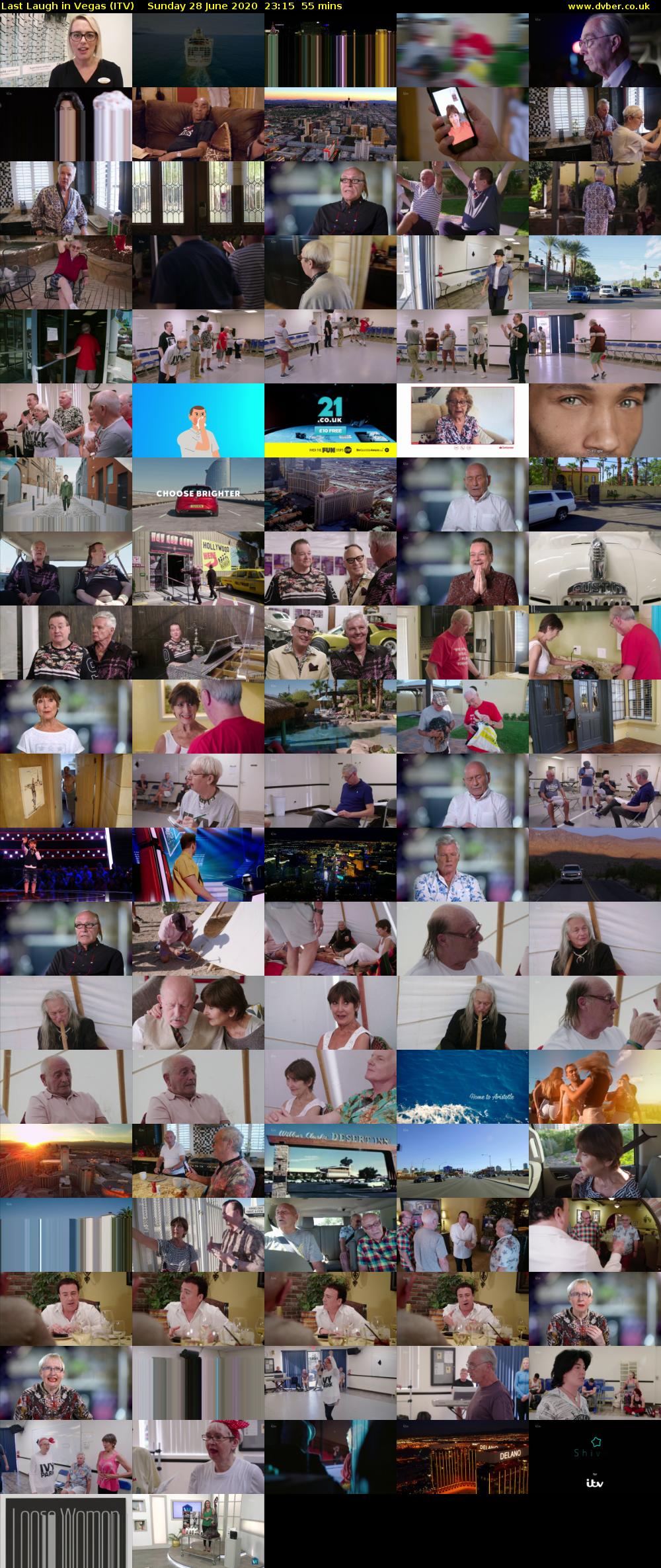 Last Laugh in Vegas (ITV) Sunday 28 June 2020 23:15 - 00:10
