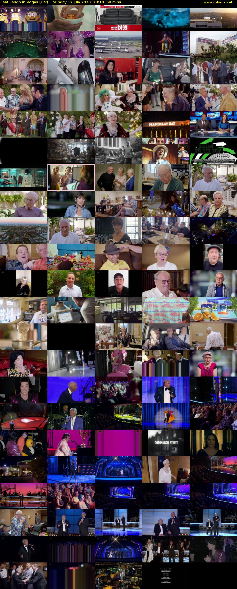 Last Laugh in Vegas (ITV) Sunday 12 July 2020 23:10 - 00:10