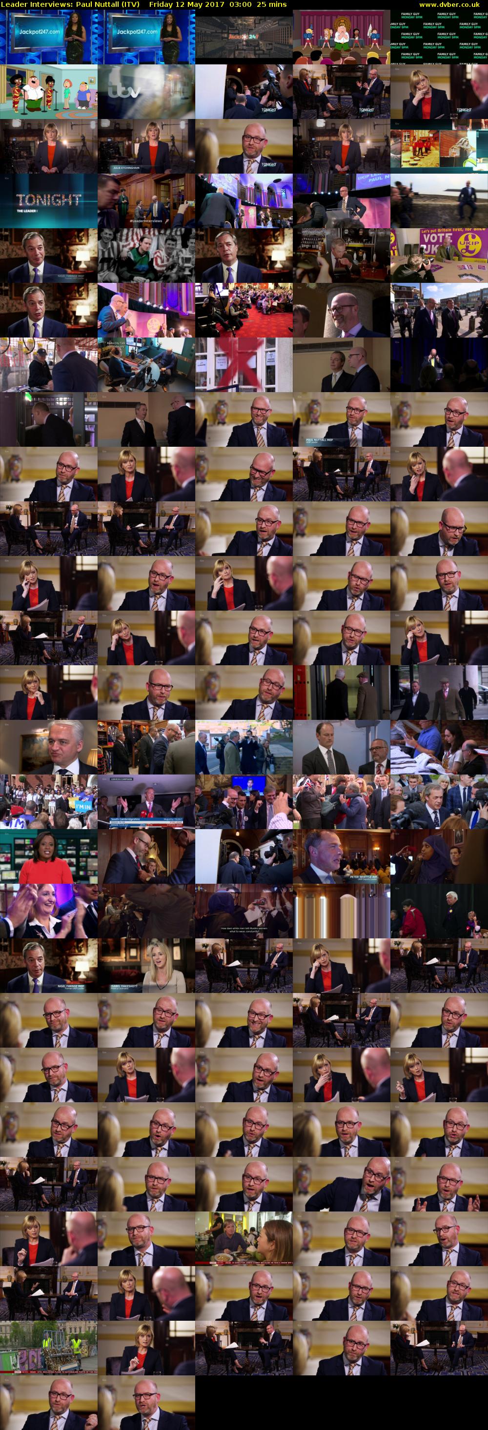 Leader Interviews: Paul Nuttall (ITV) Friday 12 May 2017 03:00 - 03:25