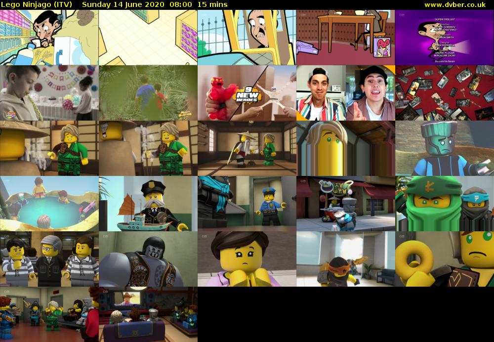 Lego Ninjago (ITV) Sunday 14 June 2020 08:00 - 08:15