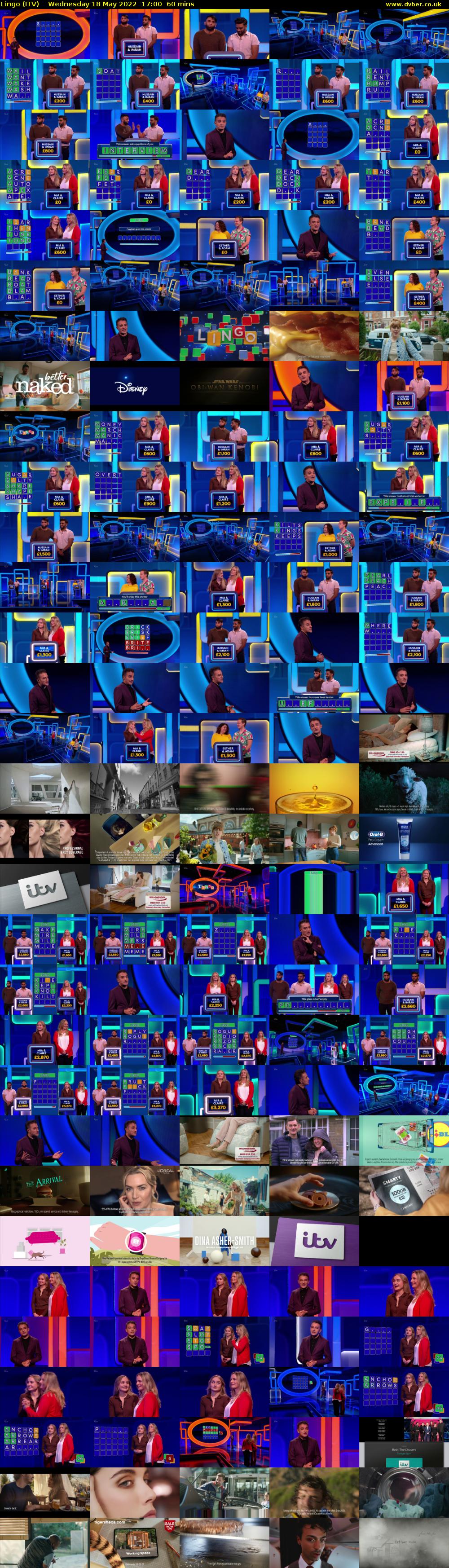 Lingo (ITV) Wednesday 18 May 2022 17:00 - 18:00