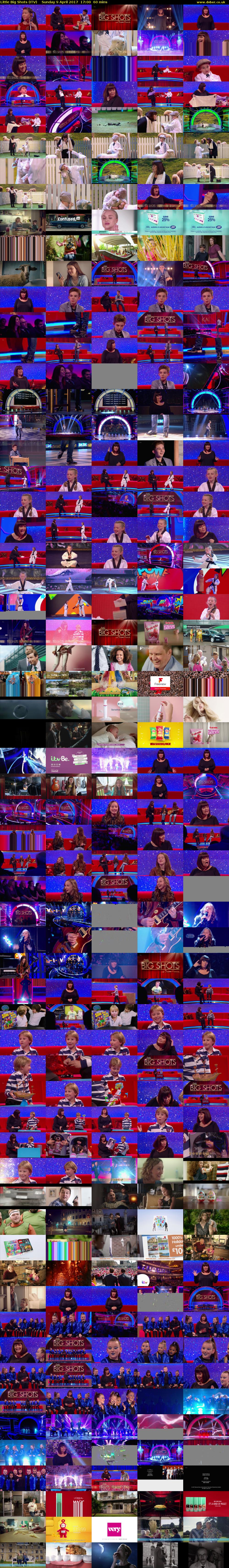 Little Big Shots (ITV) Sunday 9 April 2017 17:00 - 18:00