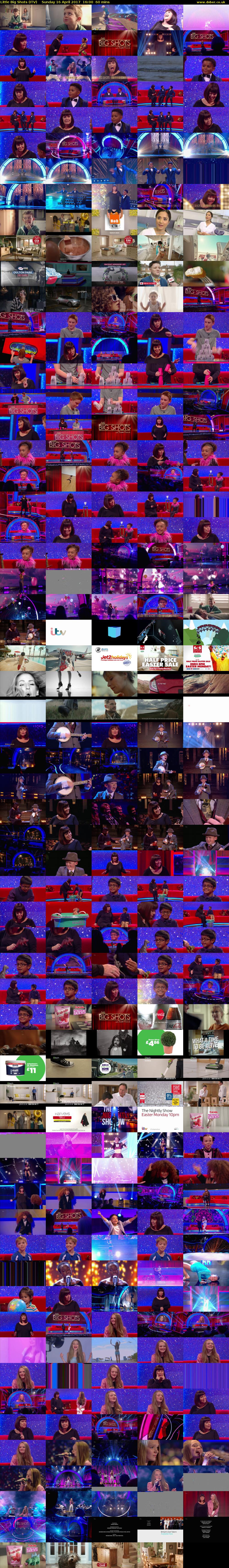 Little Big Shots (ITV) Sunday 16 April 2017 16:00 - 17:00
