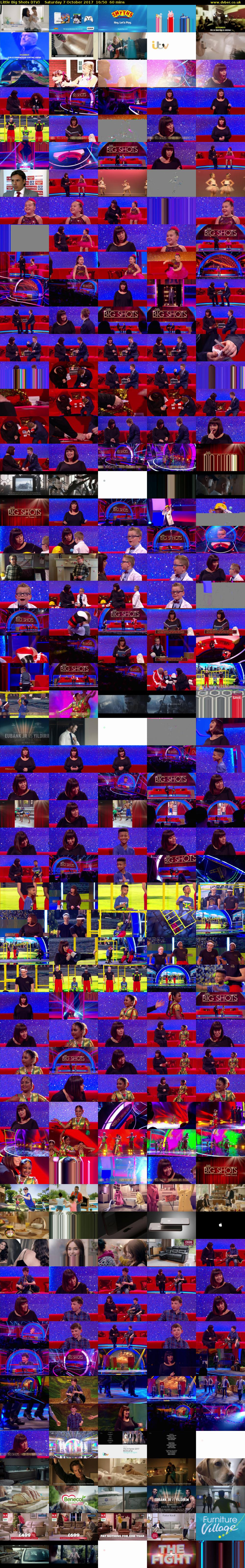 Little Big Shots (ITV) Saturday 7 October 2017 16:50 - 17:50