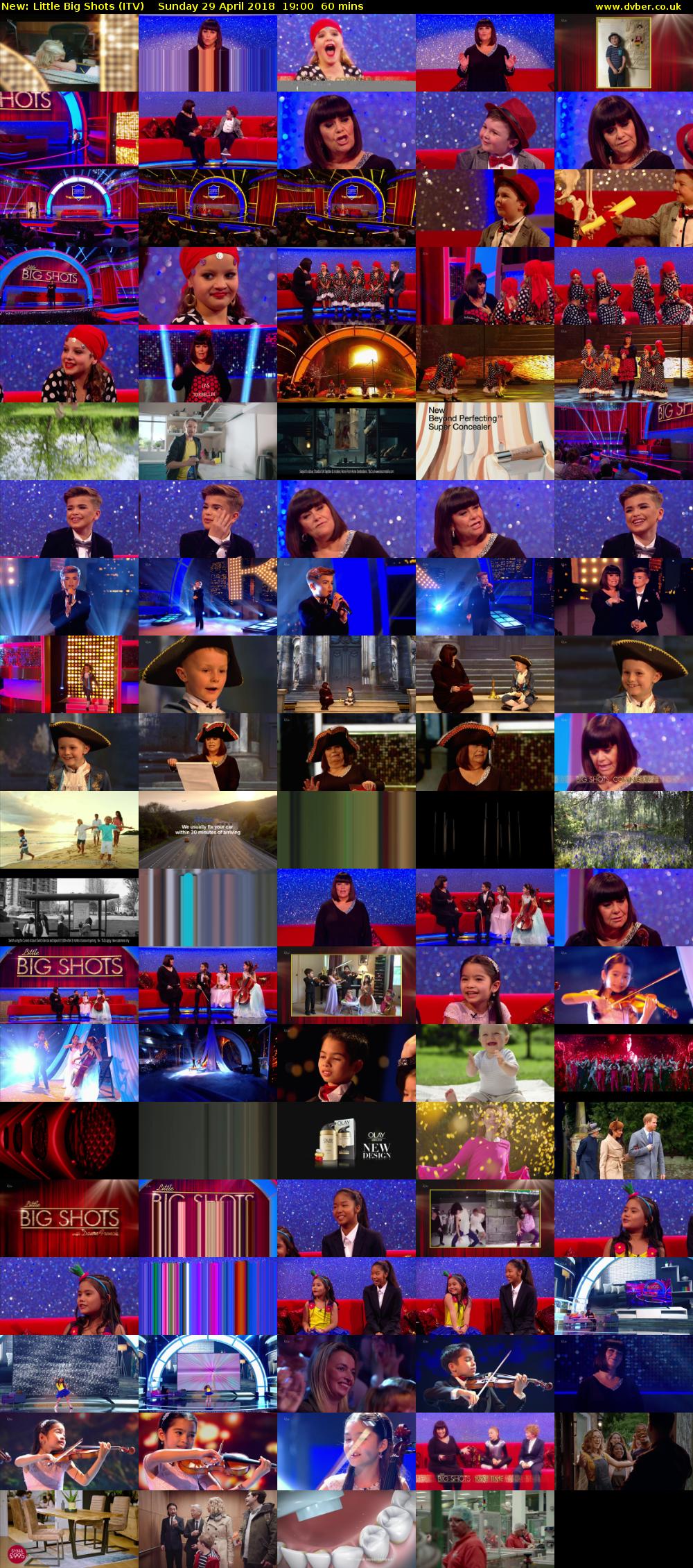 Little Big Shots (ITV) Sunday 29 April 2018 19:00 - 20:00