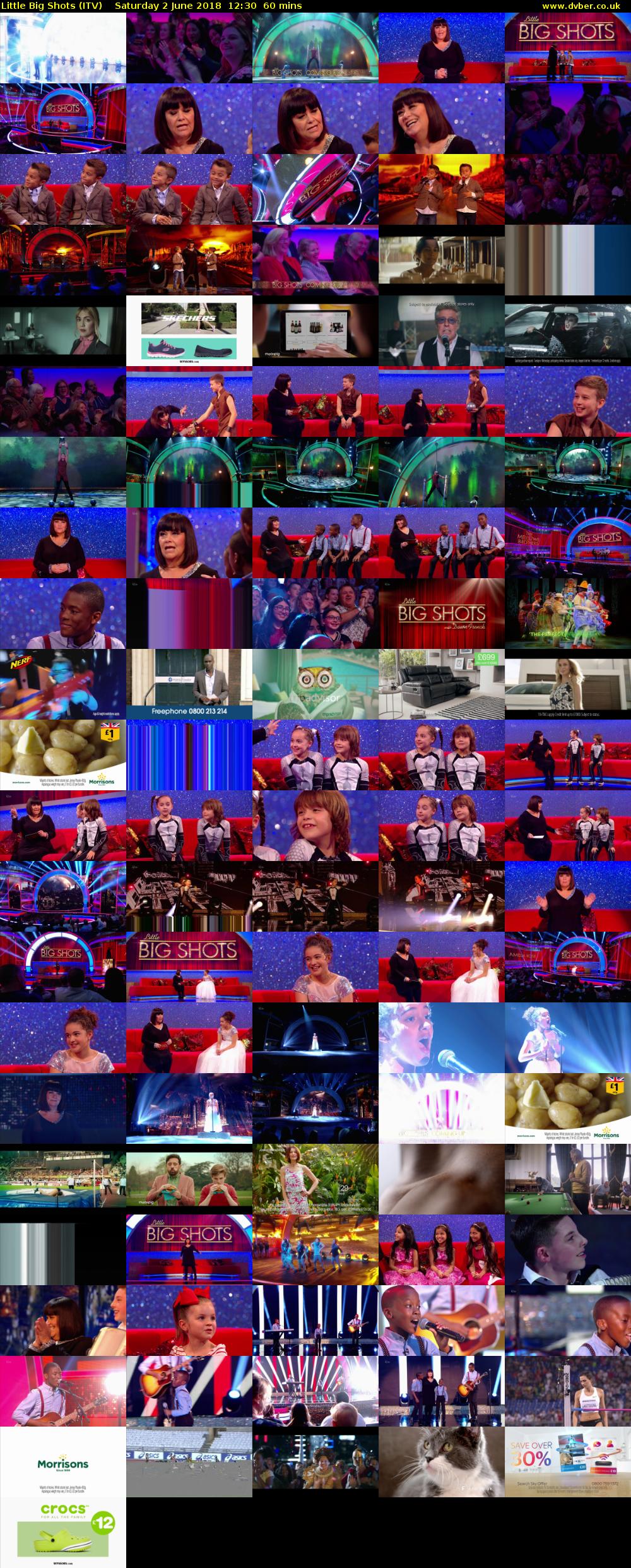 Little Big Shots (ITV) Saturday 2 June 2018 12:30 - 13:30