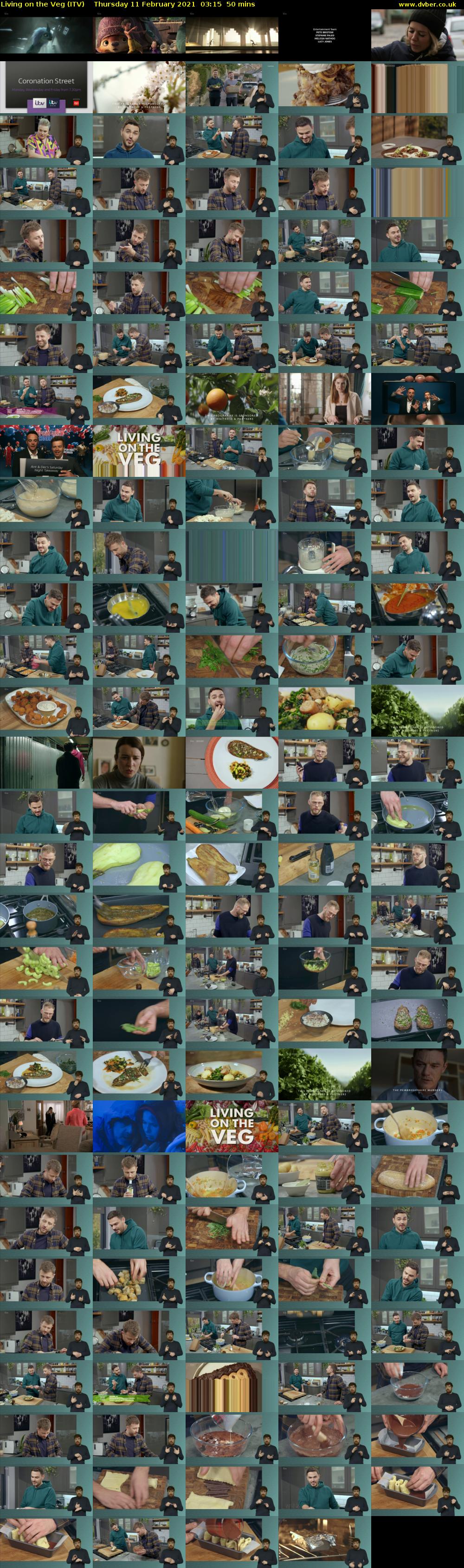 Living on the Veg (ITV) Thursday 11 February 2021 03:15 - 04:05