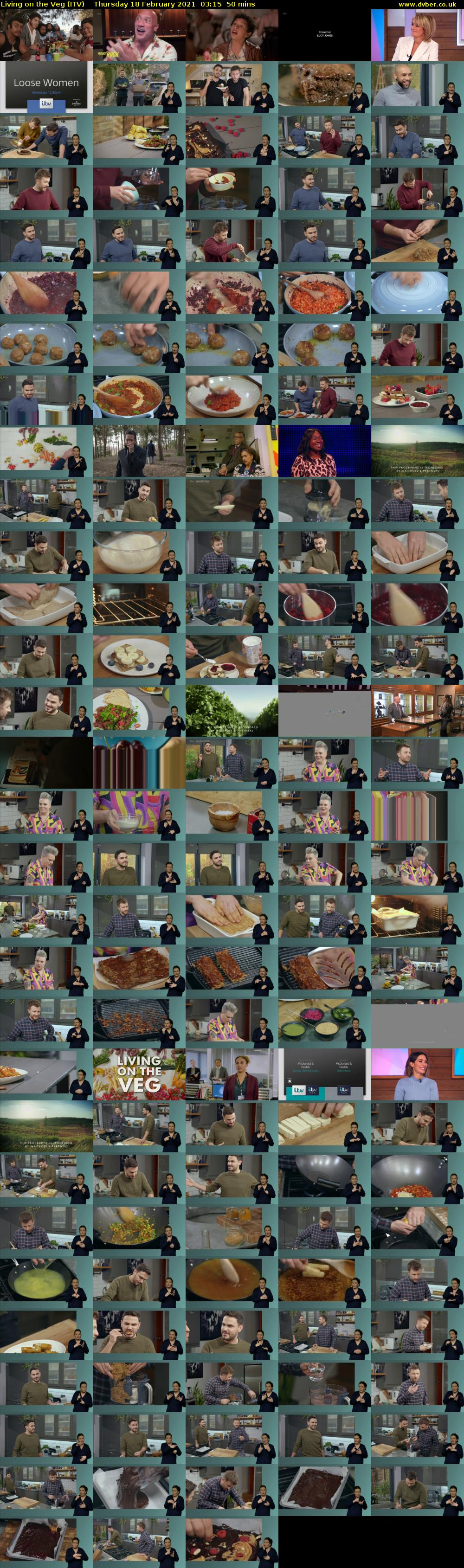 Living on the Veg (ITV) Thursday 18 February 2021 03:15 - 04:05