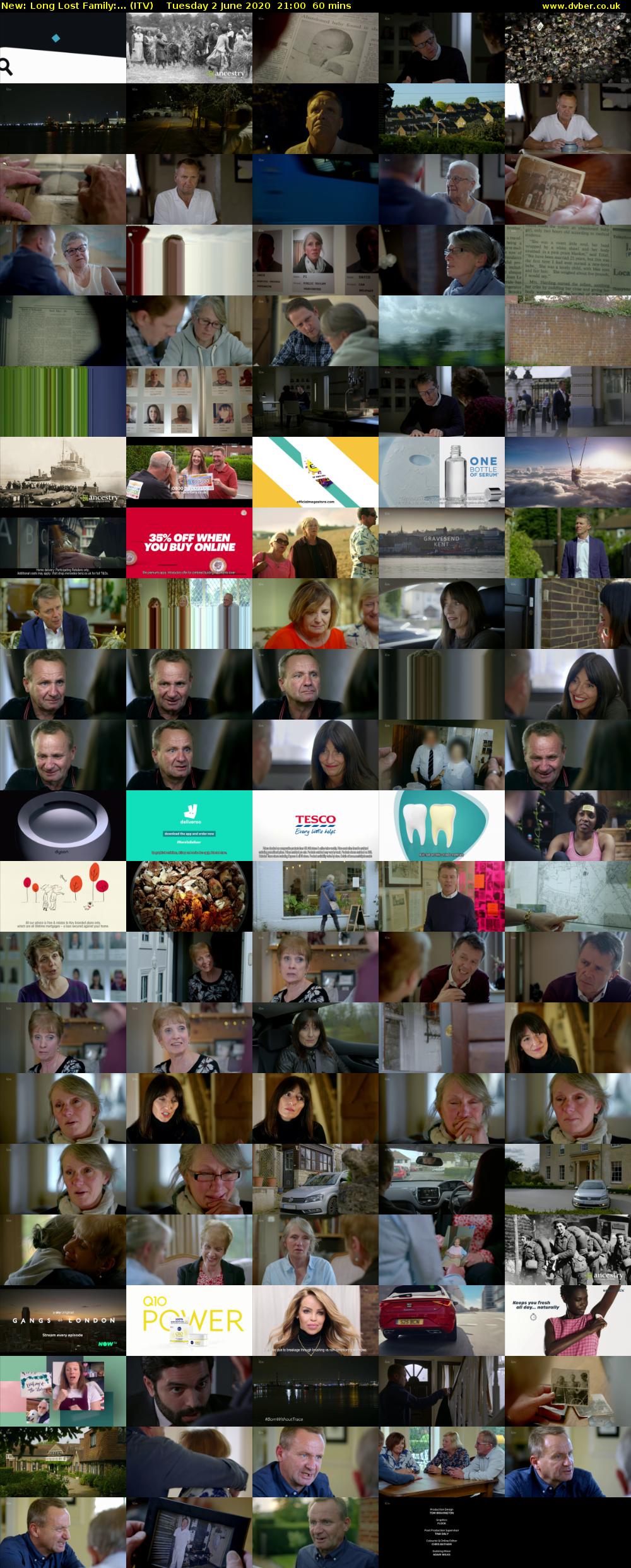 Long Lost Family:... (ITV) Tuesday 2 June 2020 21:00 - 22:00
