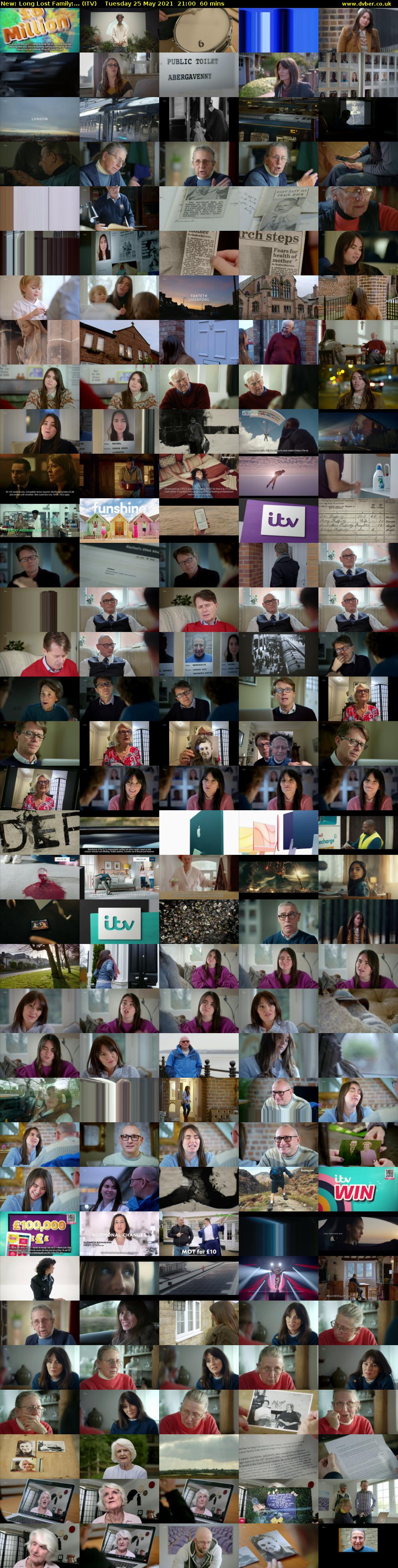 Long Lost Family:... (ITV) Tuesday 25 May 2021 21:00 - 22:00