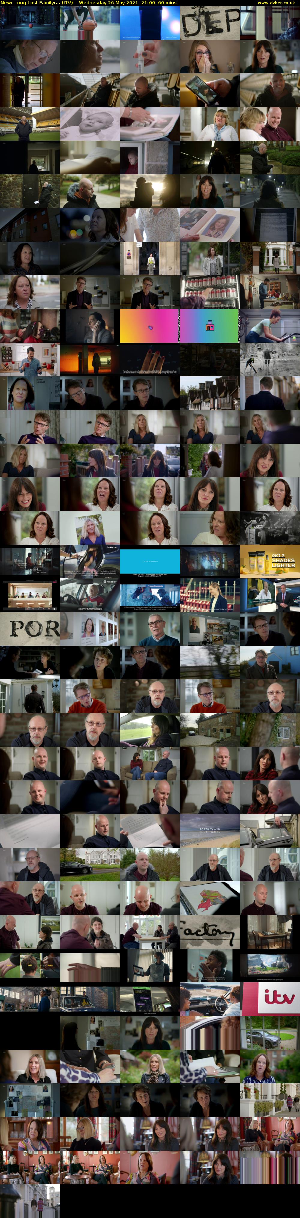 Long Lost Family:... (ITV) Wednesday 26 May 2021 21:00 - 22:00
