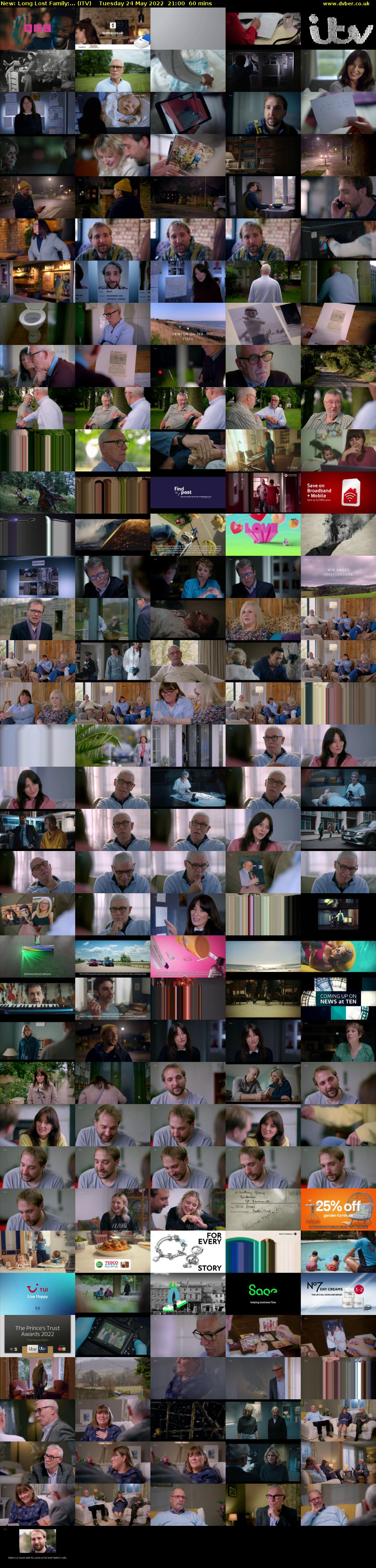 Long Lost Family:... (ITV) Tuesday 24 May 2022 21:00 - 22:00