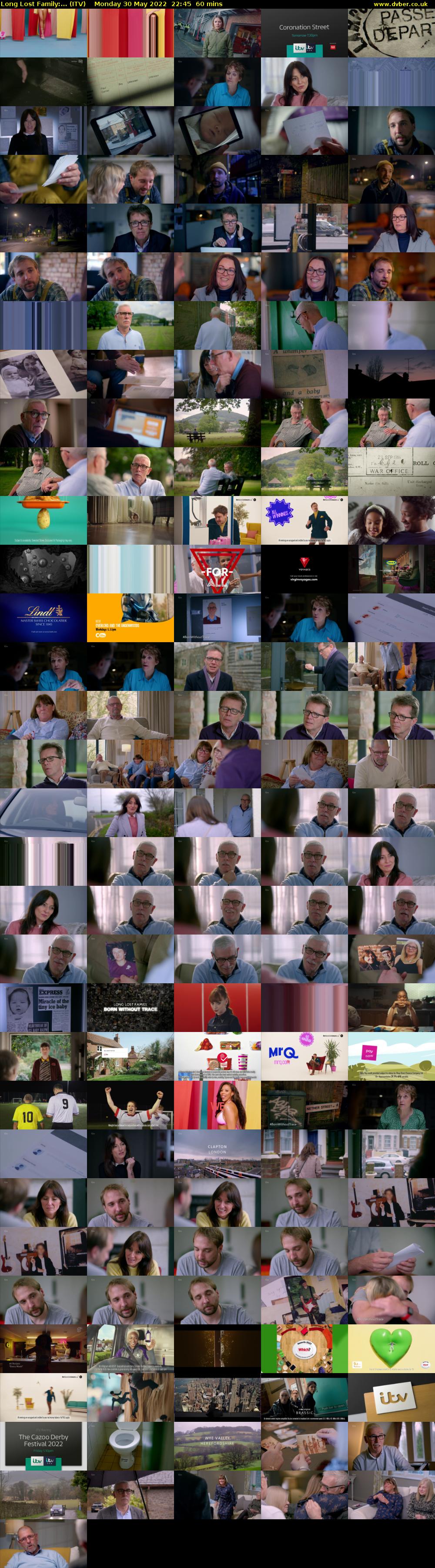 Long Lost Family:... (ITV) Monday 30 May 2022 22:45 - 23:45