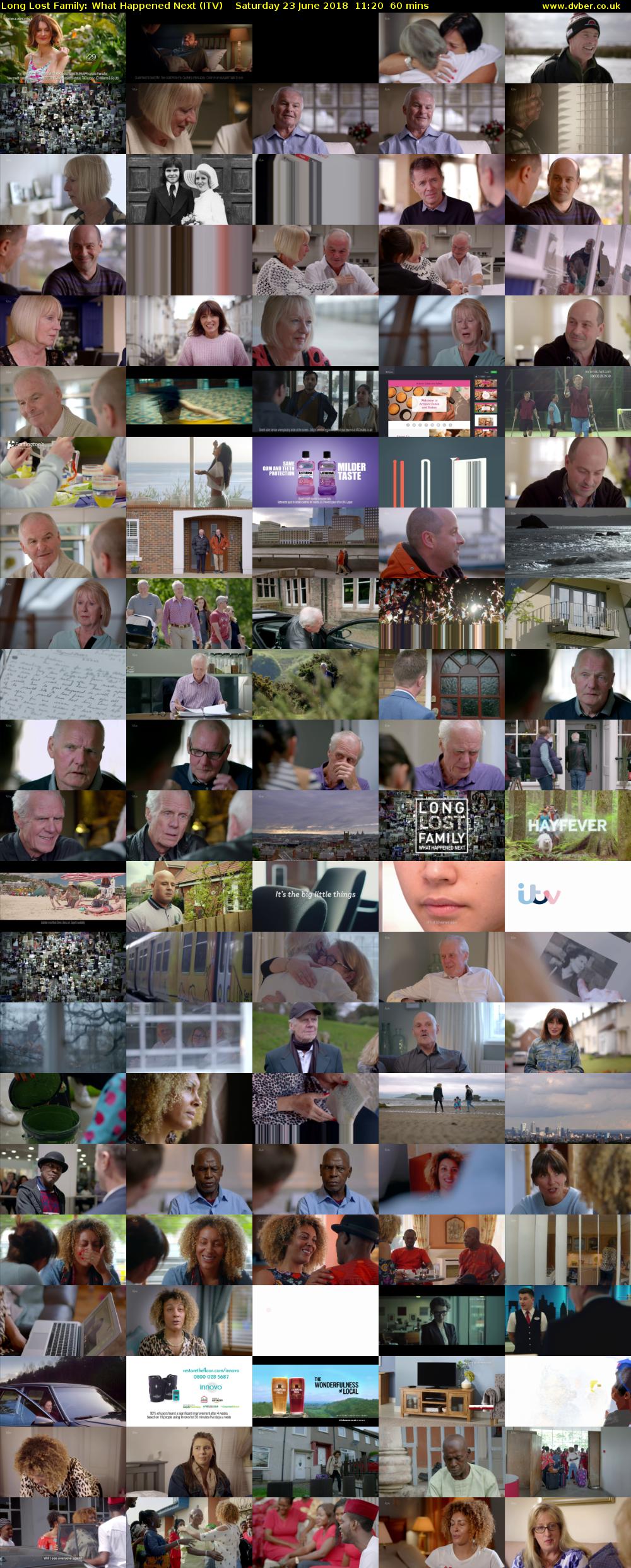 Long Lost Family: What Happened Next (ITV) Saturday 23 June 2018 11:20 - 12:20