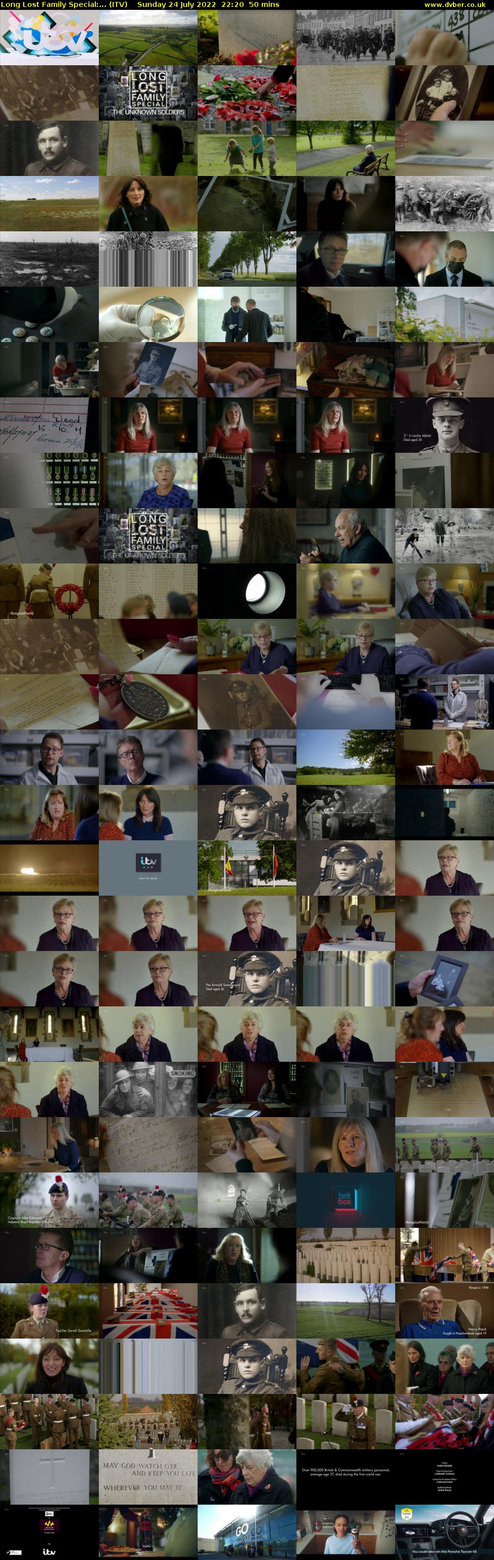 Long Lost Family Special:... (ITV) Sunday 24 July 2022 22:20 - 23:10