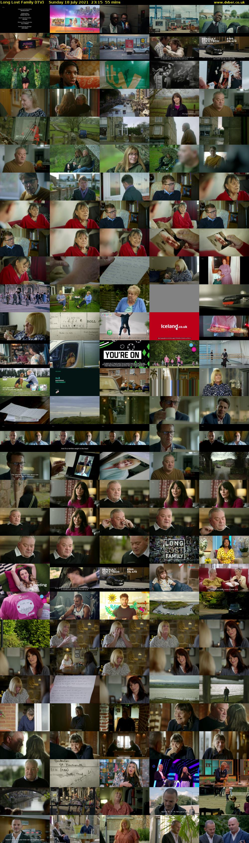 Long Lost Family (ITV) Sunday 18 July 2021 23:15 - 00:10