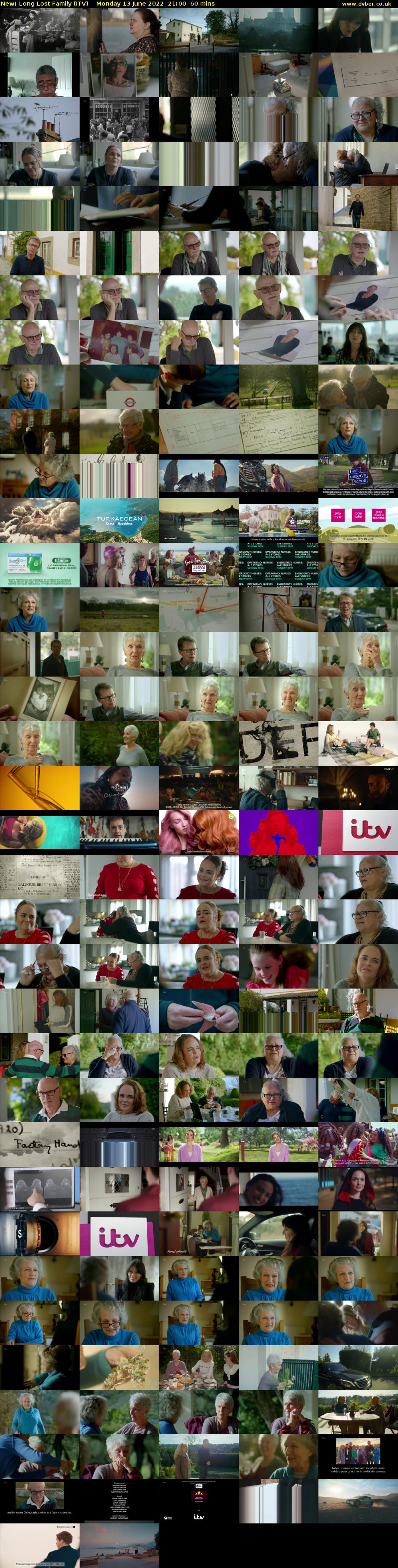 Long Lost Family (ITV) Monday 13 June 2022 21:00 - 22:00