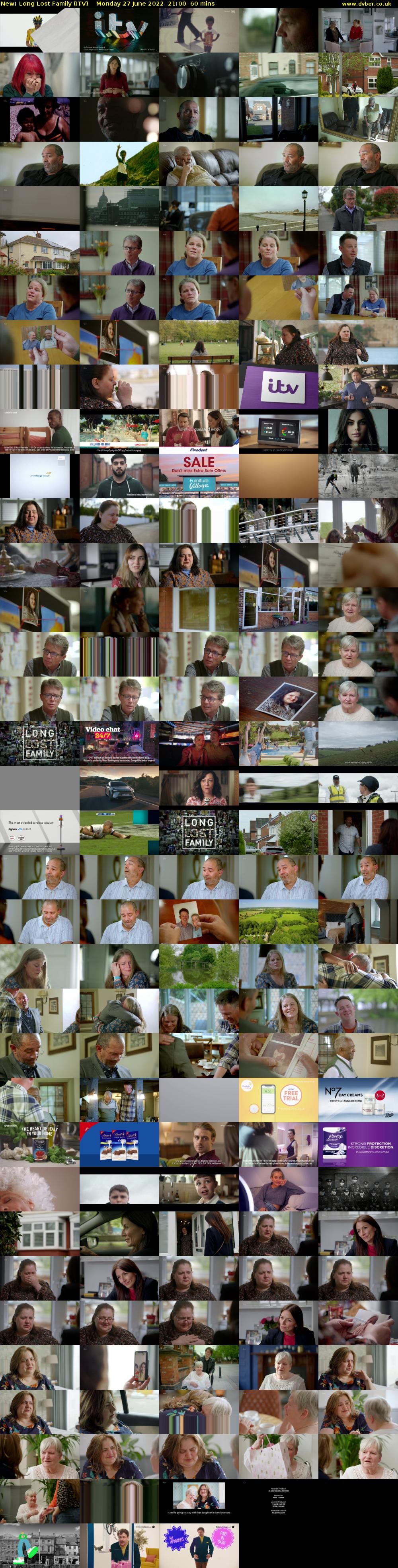 Long Lost Family (ITV) Monday 27 June 2022 21:00 - 22:00