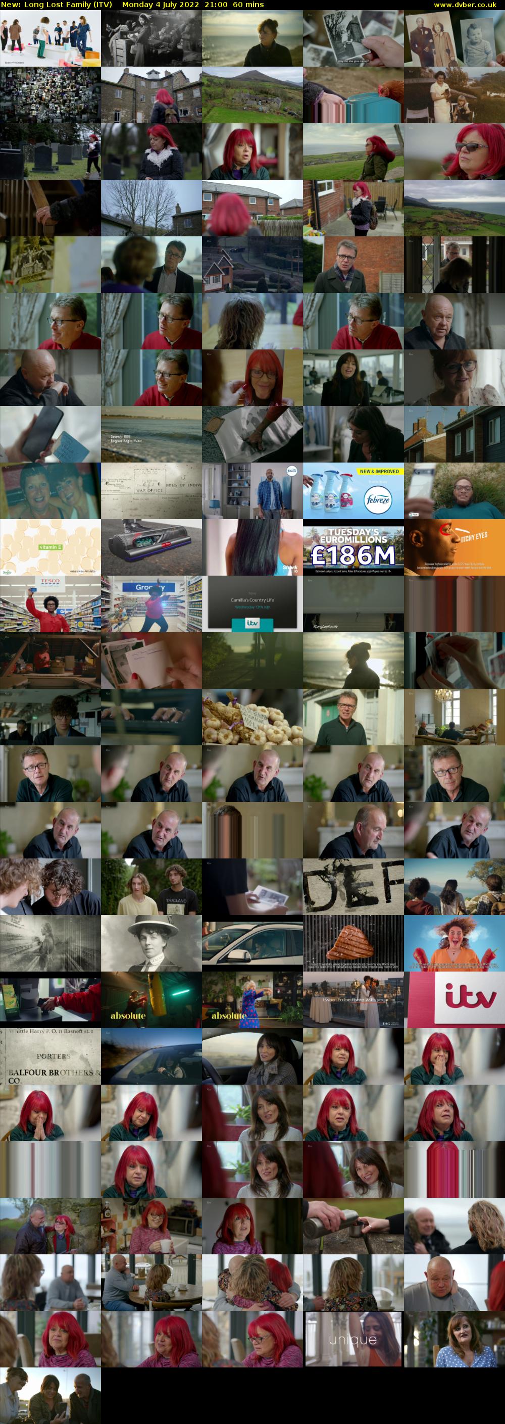 Long Lost Family (ITV) Monday 4 July 2022 21:00 - 22:00