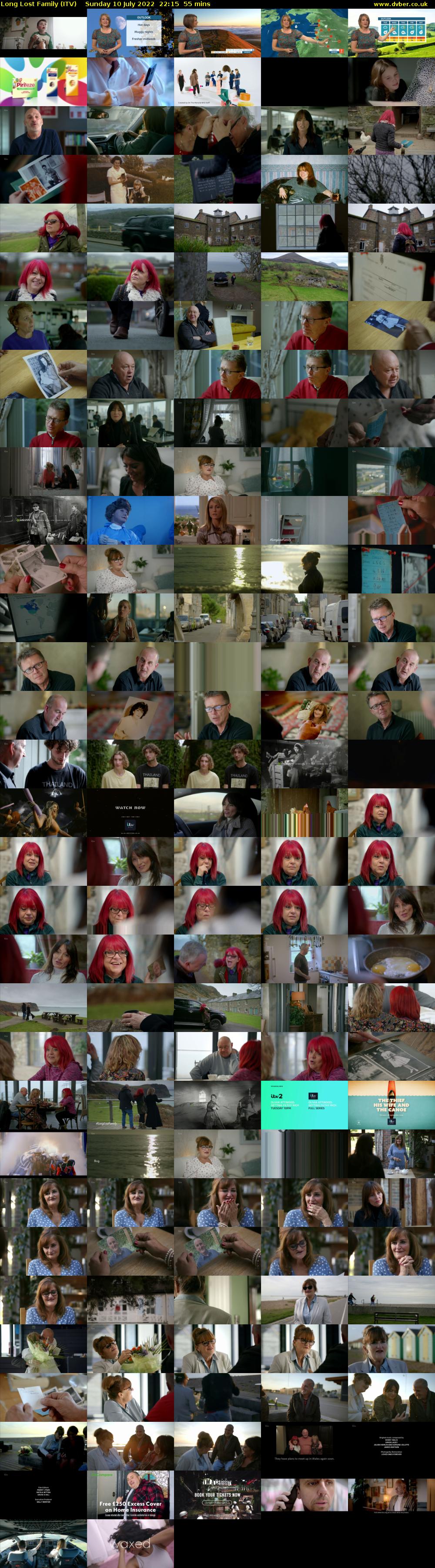Long Lost Family (ITV) Sunday 10 July 2022 22:15 - 23:10
