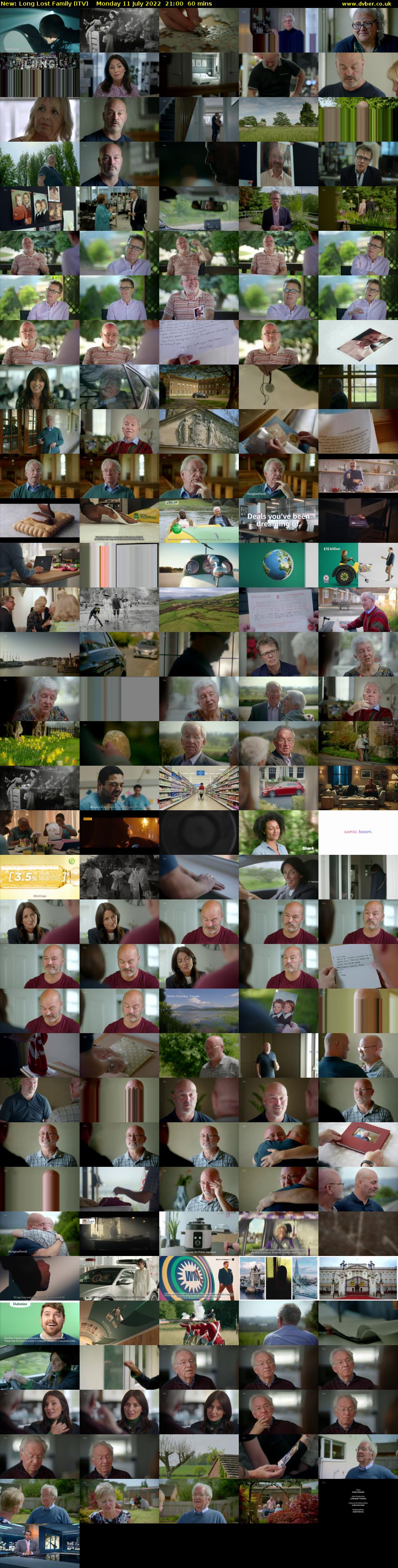 Long Lost Family (ITV) Monday 11 July 2022 21:00 - 22:00