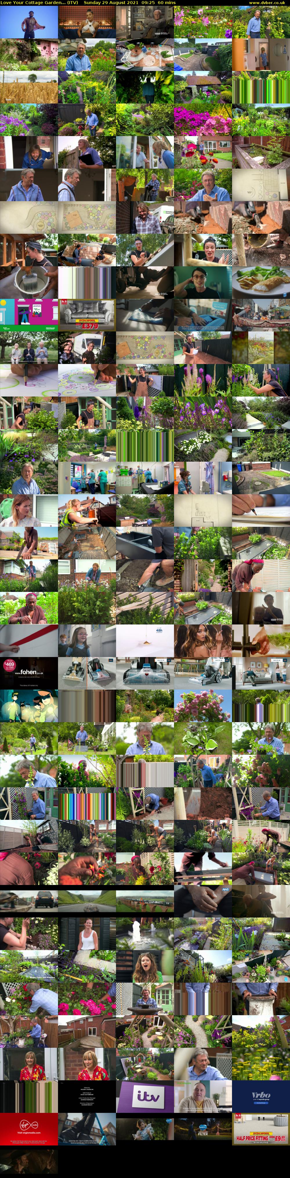 Love Your Cottage Garden... (ITV) Sunday 29 August 2021 09:25 - 10:25