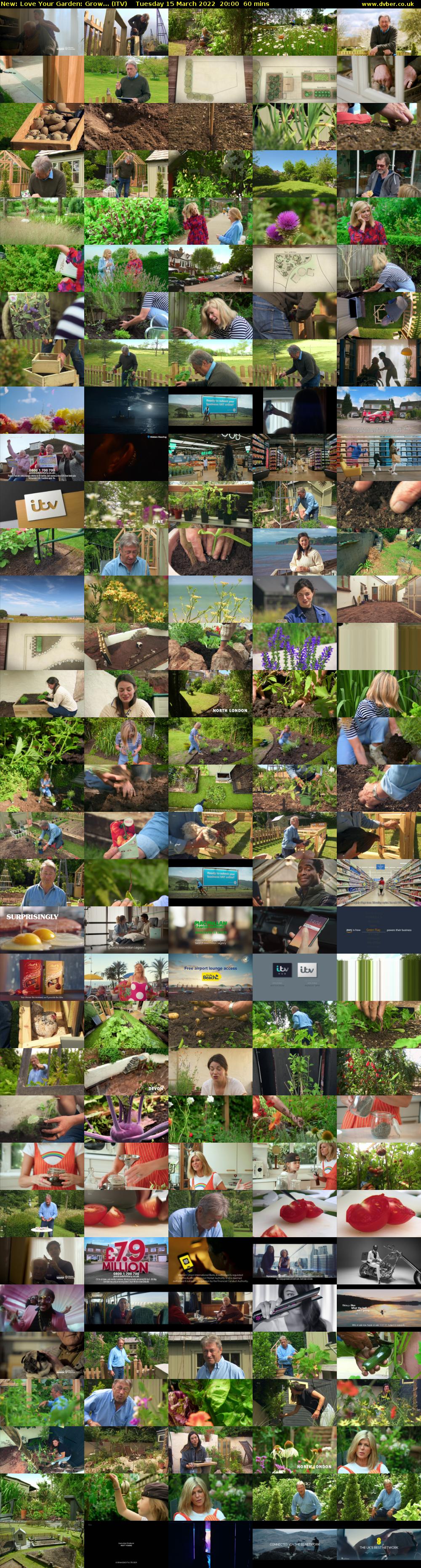 Love Your Garden: Grow... (ITV) Tuesday 15 March 2022 20:00 - 21:00