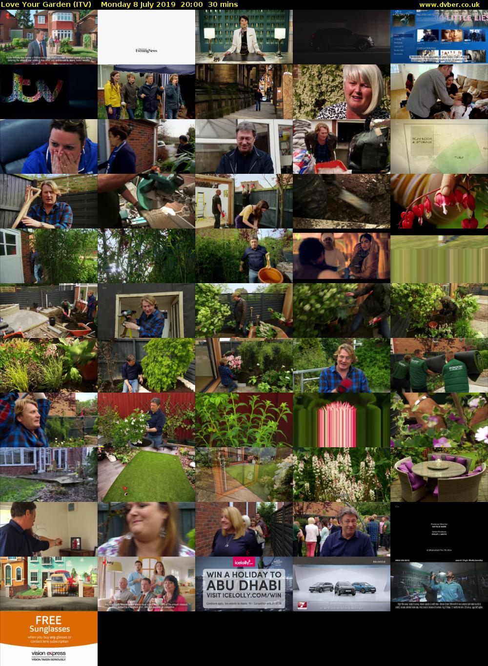 Love Your Garden (ITV) Monday 8 July 2019 20:00 - 20:30