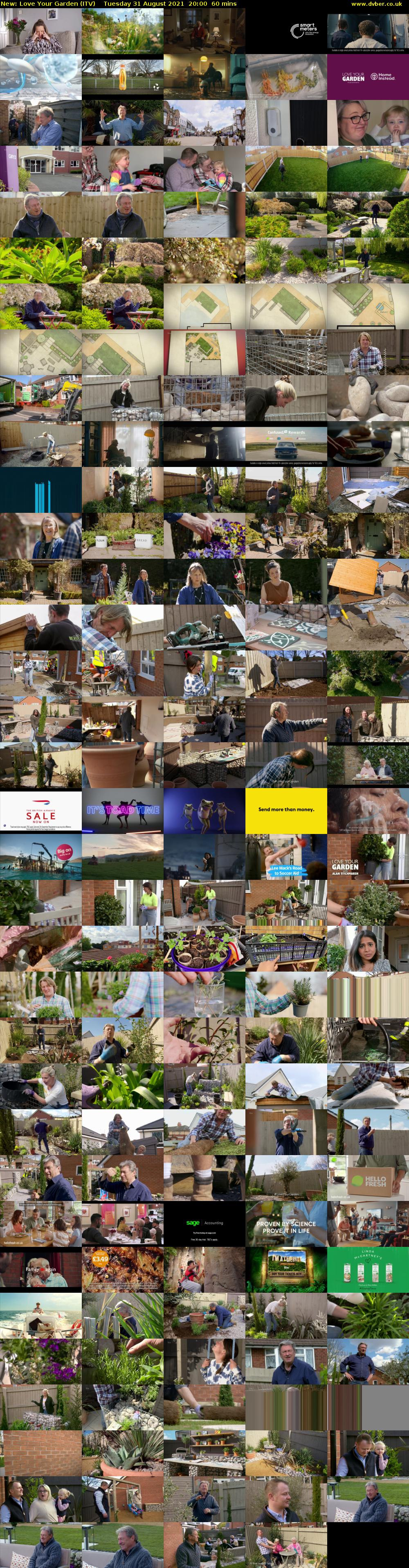 Love Your Garden (ITV) Tuesday 31 August 2021 20:00 - 21:00