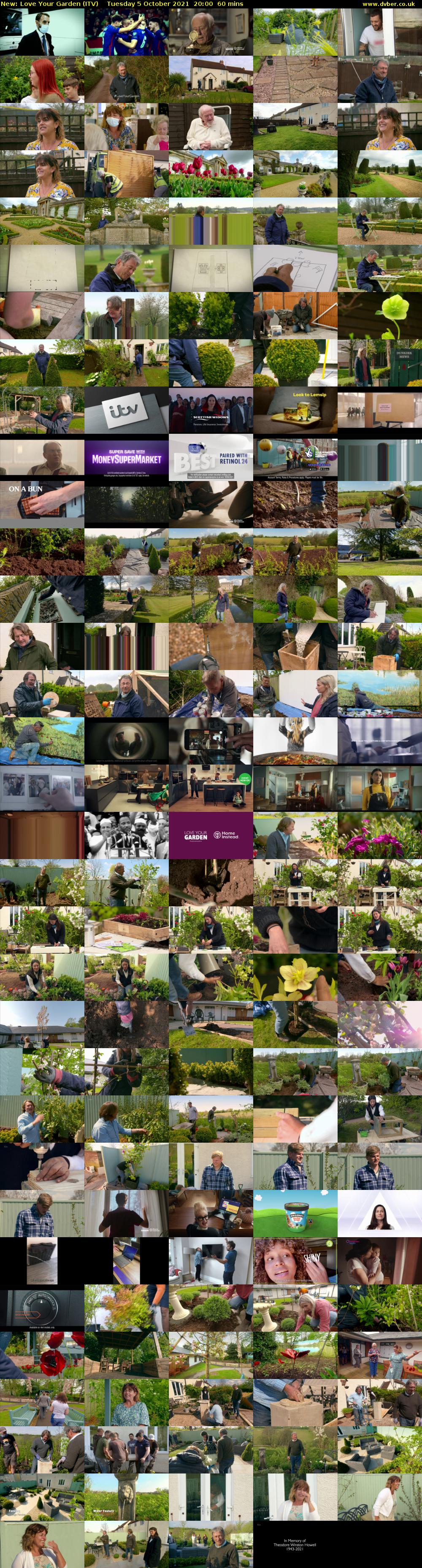Love Your Garden (ITV) Tuesday 5 October 2021 20:00 - 21:00